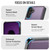 Samsung Galaxy S26+ 5G CaseMe C69 Series Magnetic Vegan Leather Back Phone Case - Purple