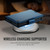 Samsung Galaxy Z Fold8 5G CaseMe 023 Butterfly Buckle Litchi Texture RFID Anti-theft Leather Phone Case - Blue