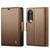 Samsung Galaxy Z Fold8 5G CaseMe 023 Butterfly Buckle Litchi Texture RFID Anti-theft Leather Phone Case - Brown