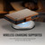 Samsung Galaxy Z Fold8 5G CaseMe 023 Butterfly Buckle Litchi Texture RFID Anti-theft Leather Phone Case - Brown