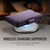 Samsung Galaxy Z Fold8 5G CaseMe 023 Butterfly Buckle Litchi Texture RFID Anti-theft Leather Phone Case - Purple