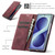 Samsung Galaxy Z Fold8 Ultra 5G CaseMe 013 Multifunctional Horizontal Flip Leather Phone Case - Red