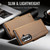 Samsung Galaxy Z Fold8 Ultra 5G CaseMe 023 Butterfly Buckle Litchi Texture RFID Anti-theft Leather Phone Case - Brown
