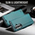 Samsung Galaxy Z Fold8 Ultra 5G CaseMe 023 Butterfly Buckle Litchi Texture RFID Anti-theft Leather Phone Case - Green