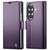 Samsung Galaxy Z Fold8 Ultra 5G CaseMe 023 Butterfly Buckle Litchi Texture RFID Anti-theft Leather Phone Case - Purple