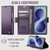 Samsung Galaxy Z Fold8 Ultra 5G CaseMe 023 Butterfly Buckle Litchi Texture RFID Anti-theft Leather Phone Case - Purple