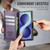 Samsung Galaxy Z Fold8 Ultra 5G CaseMe 023 Butterfly Buckle Litchi Texture RFID Anti-theft Leather Phone Case - Purple