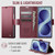 Samsung Galaxy Z Fold8 Ultra 5G CaseMe 023 Butterfly Buckle Litchi Texture RFID Anti-theft Leather Phone Case - Red