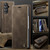 Samsung Galaxy Z Fold8 Ultra 5G CaseMe 033 Calf Leather Lining Microfibre RFID Blocking Phone Case - Coffee