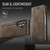 Samsung Galaxy Z Fold8 Ultra 5G CaseMe 033 Calf Leather Lining Microfibre RFID Blocking Phone Case - Coffee