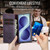 Samsung Galaxy Z Fold8 Ultra 5G CaseMe 033 Calf Leather Lining Microfibre RFID Blocking Phone Case - Purple