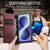 Samsung Galaxy Z Fold8 Ultra 5G CaseMe 033 Calf Leather Lining Microfibre RFID Blocking Phone Case - Red