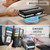 Samsung Galaxy Z Fold8 Ultra 5G CaseMe C36 Card Slots Zipper Wallet RFID Anti-theft Leather Phone Case - Black