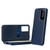 Samsung Galaxy S24 FE 5G Smart View Window Leather Phone Case with Card Slot - Blue