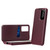 Samsung Galaxy S24 FE 5G Smart View Window Leather Phone Case with Card Slot - Red