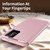 Samsung Galaxy S24 FE 5G Smart View Window Leather Phone Case with Card Slot - Pink