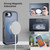 Baseline Fortress Series MagSafe Case for Apple iPhone 17e / 16e - Reflex Blue