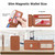 MyBat Pro Lychee Pattern Magnetic MagSafe Folding Card Holder - Brown