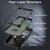 MyBat Pro Maverick Series MagSafe Case w/ Holster and Tempered Glass for Apple iPhone 15 Pro Max - Black