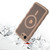 MyBat Pro Contour Series MagSafe Wavy Matte Case for Apple iPhone 17e / 16e - Brown
