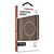 MyBat Pro Contour Series MagSafe Wavy Matte Case for Apple iPhone 17e / 16e - Brown