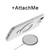 MyBat Pro Shade Series Case w/ MagSafe Ring Stand for Apple iPhone 17e / 16e - White