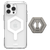 Urban Armor Gear UAG - Plyo Magsafe Case and Ring Stand for Apple iPhone 16 Pro Max - Ice White and Titanium