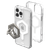 Urban Armor Gear UAG - Plyo Magsafe Case and Ring Stand for Apple iPhone 16 Pro Max - Ice White and Titanium