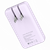 Avana - Ultra-slim Dual 65w USB-C To USB-C Charger - Lavender