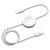 Axs - Procharge Phone USB-C and Dual Compatible Watch Braided Cable for Apple and Samung Devices - White