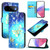 Google Pixel 11 / Pixel 11 Pro 3D Painting Horizontal Flip Leather Phone Case - Golden Butterfly