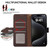 Google Pixel 11 / Pixel 11 Pro ABEEL Side-Magnetic Litchi Pattern Leather RFID Phone Case - Brown