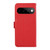 Google Pixel 11 / Pixel 11 Pro ABEEL Side-Magnetic Litchi Pattern Leather RFID Phone Case - Red