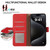 Google Pixel 11 / Pixel 11 Pro ABEEL Side-Magnetic Litchi Pattern Leather RFID Phone Case - Red