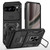 Google Pixel 11 / Pixel 11 Pro Armor PC + TPU Camera Shield Phone Case - Black