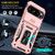 Google Pixel 11 / Pixel 11 Pro Armor PC + TPU Camera Shield Phone Case - Rose Gold