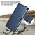 Google Pixel 11 / Pixel 11 Pro BETOPNICE Pearlescent RFID Vegan Leather Phone Case with Strap - Blue