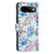 Google Pixel 11 / Pixel 11 Pro BF42 Color Painting Leather Phone Case - Floral