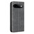Google Pixel 11 / Pixel 11 Pro BINFEN COLOR Calfskin Texture Magnetic RFID Vegan Leather Phone Case - Black