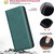 Google Pixel 11 / Pixel 11 Pro BINFEN COLOR Calfskin Texture Magnetic RFID Vegan Leather Phone Case - Green