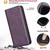 Google Pixel 11 / Pixel 11 Pro BINFEN COLOR Calfskin Texture Magnetic RFID Vegan Leather Phone Case - Purple