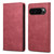 Google Pixel 11 / Pixel 11 Pro Business Solid Color Magnetic RFID Leather Phone Case - Red