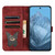 Google Pixel 11 / Pixel 11 Pro Butterfly Cat Embossing Flip Leather Phone Case - Red