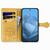 Google Pixel 11 / Pixel 11 Pro Cat and Dog Embossed Leather Phone Case - Yellow