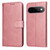Google Pixel 11 / Pixel 11 Pro Classic Calf Texture Flip Leather Phone Case - Rose Gold