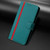 Google Pixel 11 / Pixel 11 Pro Color Block Card Slots Vegan Leather Phone Case - Green