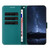 Google Pixel 11 / Pixel 11 Pro Color Block Card Slots Vegan Leather Phone Case - Green