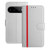 Google Pixel 11 / Pixel 11 Pro Color Block Card Slots Vegan Leather Phone Case - Silver