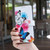 Google Pixel 11 / Pixel 11 Pro Colored Drawing Pattern Vegan Leather Phone Case - Two Butterflies