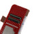 Google Pixel 11 / Pixel 11 Pro Crocodile Top Layer Cowhide Leather Phone Case - Red